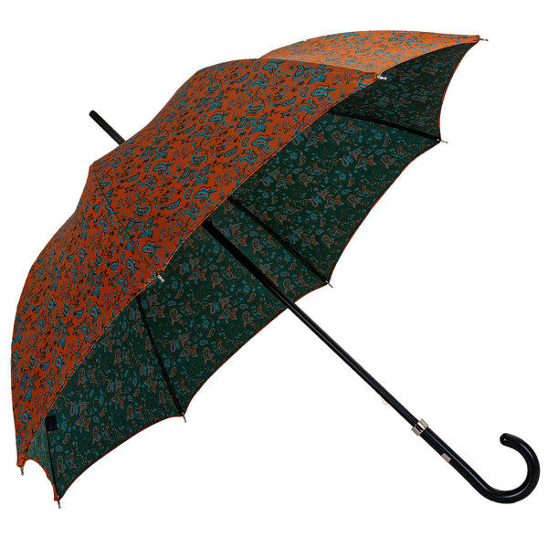 Oertel Handmade Ladies Doubleface - orange/turquoise