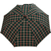 Oertel Handmade pocket umbrella Tartan cotton green/red