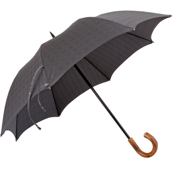 Oertel Handmade - Sport glencheck - black | European Umbrellas