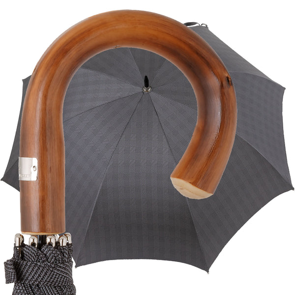 Oertel Handmade - Sport glencheck - black | European Umbrellas