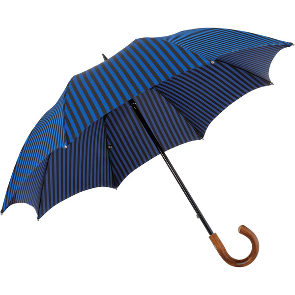 Oertel Handmade - Sport Stripes - black-blue | European Umbrellas