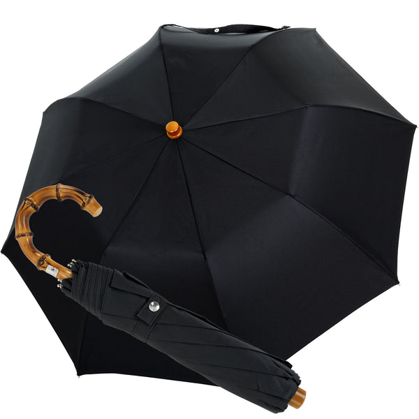 Oertel Handmade pocket umbrella - Whangee Bamboo | European Umbrellas