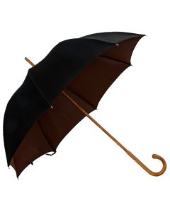 Oertel Handmade Ladies umbrella - Classic Doubleface - brown/cognac