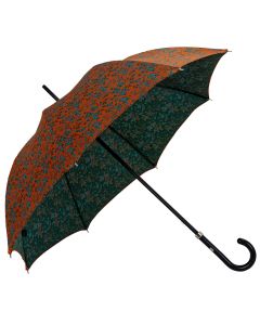 Oertel Handmade - Ladies Umbrella - Doubleface  orange/turquoise