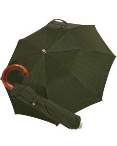 Oertel Handmade pocket umbrella maple - glencheck green | European Umbrellas