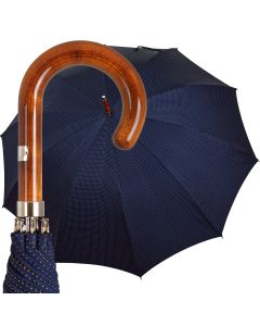 Oertel Handmade - Classic II - Dots blue-yellow | European Umbrellas