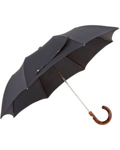 Oertel Handmade pocket umbrella maple - black | European Umbrellas