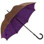 Oertel Handmade Ladies umbrella Doubleface Paisley yellow/purple