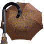 Oertel Handmade Ladies umbrella Doubleface Paisley yellow/purple