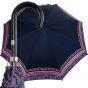 Oertel Handmade Ladies umbrella - Stripes - blue/pink 