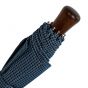 Oertel Handmade pocket umbrella - Houndstooth blue