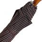 Oertel Handmade pocket umbrella maple - Pepita grey/red