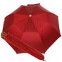 Oertel Handmade pocket umbrella maple - Dots red-blue