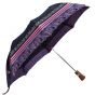 Oertel Handmade Ladies - pocket umbrella -Satin - blue/pink