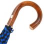 Oertel Handmade umbrella - Sport Stripes - black-blue